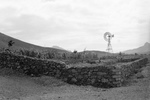 Cabo Verde Farm with Windmill by David Baxter