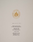 Cap and Gown Convocation Program, Spring 1982 by Rhode Island College