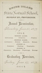 Commencement Program 1879 by Rhode Island College