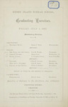 Commencement Program 1881 by Rhode Island College and Rhode Island Normal School