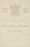 Commencement Program 1891 by Rhode Island College and Rhode Island Normal School
