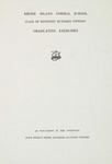 Commencement Program 1915 by Rhode Island College and Rhode Island Normal School
