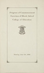 Commencement Program 1936
