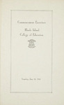 Commencement Program 1942