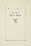 Commencement Program 1943