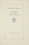 Commencement Program 1945