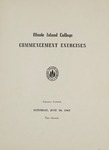 Commencement Program 1967