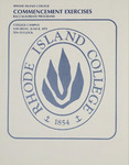Commencement Program 1974 (Baccalaureate)