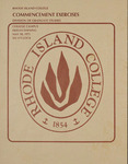 Commencement Program 1975 (Advanced Degrees)