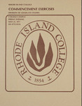 Commencement Program 1977 (Advanced Degrees)