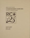 Commencement Program 1979 (Advanced Degrees)