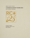 Commencement Program 1979 (Baccalaureate)