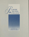 Commencement Program Winter 1986