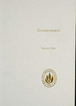 Commencement Program 2000