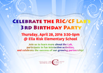 Third Birthday Invitation by RIC/CF Lab