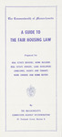 A Guide to the Fair Housing Law by The Commonwealth of Massachusetts