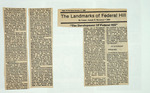 The Landmarks of Federal Hill: "The Development of Federal Hill" by Joseph R. Muratore