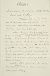 Letter to Luther Colby, 1889-11-14 by Joseph Peace Hazard