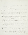 Letter to Mr. and Mrs. Samuel G. Ward, 1890-07 by Joseph Peace Hazard