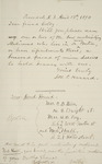 Letter to Luther Colby, with Reply to Joseph Peace Hazard, 1890-04-13