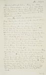 Notes on Spirit of George Washington, 1890-12 by Joseph Peace Hazard