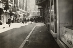 Crowd on Street, Downtown Providence. by Zenas Kevorkian