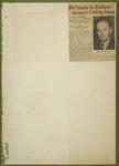 Newspaper Clippings: July 1937 to March 1939