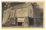 The Old Snuff Mill, North Kingston, R. I.  (Postcard)