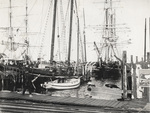 Dock, New Bedford by Wilfred E. Stone