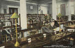 Reference Room, Providence Public Library, Providence, R.I. by A. C. Bosselman & Co., New York.
