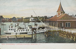 New Government Landing Station, Newport, R.I. by A. C. Bosselman & Co., New York.