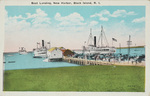 Boat Landing, New Harbor, Block Island, R. I. by Berger Bros., Providence, R.I.