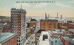 Bird's Eye View from City Hall, Providence, R.I. by Berger Bros., Publishers, Providence, R.I.