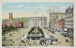 Exchange Place, Providence, R. I. by C. T. American Art