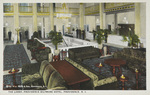 The Lobby, Providence Biltmore Hotel, Providence R. I. by C. T. American Art, Chicago