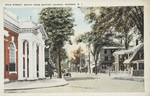 Main Street, South From Baptist Church, Warren, R.I. by GEO, ESA, NEWS DEALER AND STATIONER, WARREN, R.I