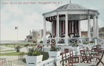 Casino Terrace and Band Stand, Narragansett Pier, R.I. by Metropolitan News Co., Boston, Mass.
