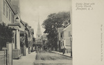 Clarke Street with Trinity Church, Newport, R. I. by National Art Views Co., N.Y. City