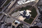 Redevelopment in Capital Center (aerial) by Chet Smolski and McKim, Mead & White