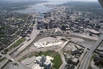 Aerial of State House and Downtown Providence by Chet Smolski
