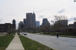 Indianapolis: Skyline from New York Street by Chet Smolski