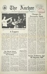 The Anchor (1972, Volume 43 Issue 18)