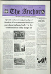 The Anchor (1991, Volume 64 Issue 20) by Rhode Island College